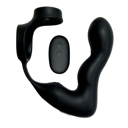 Atomic Inflatable P-Spot Vibe Black | 782631317602 | Available at EroticWarehouse.com