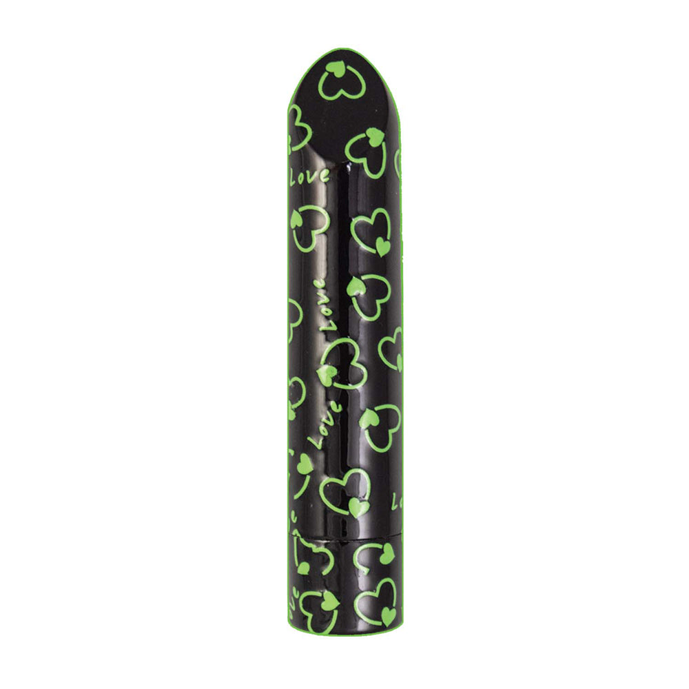 Glow Vibes Sweet Heart Black | 782631318104 | Available at EroticWarehouse.com