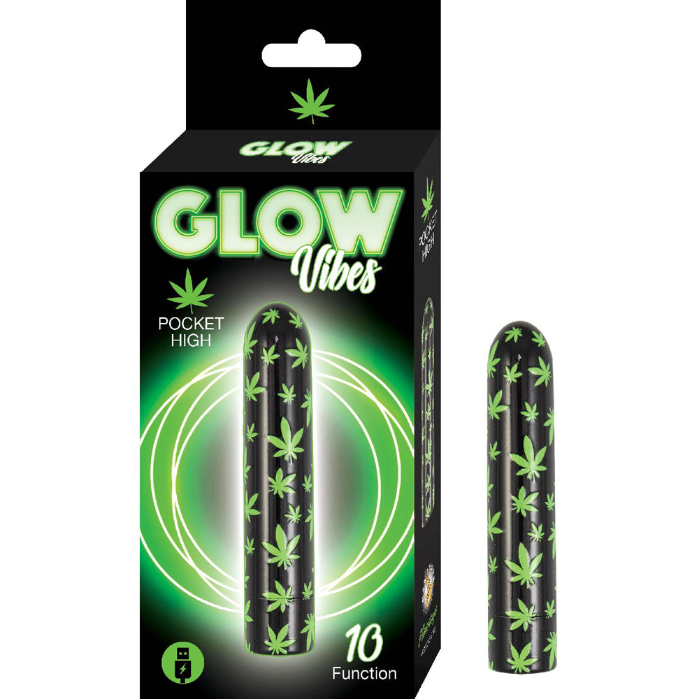 Glow Vibes Pocket High Black | 782631318302 | Available at EroticWarehouse.com