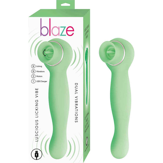 Blaze Lucious Licker Vibe Mint | 782631319224 | Available at EroticWarehouse.com