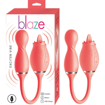Blaze Exciter Vibe Coral | 782631319514 | Available at EroticWarehouse.com