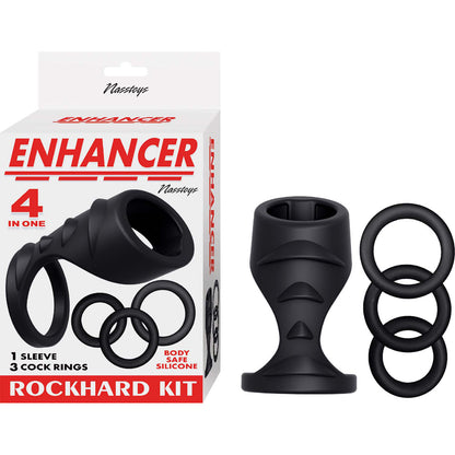 Enhancer Rockhard Kit Black | 782631320404 | Available at EroticWarehouse.com