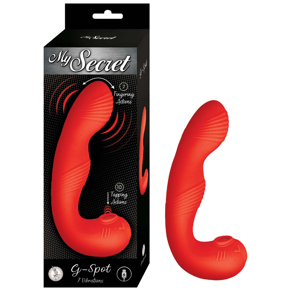 My Secret G-Spot Red | 782631321517 | Available at EroticWarehouse.com