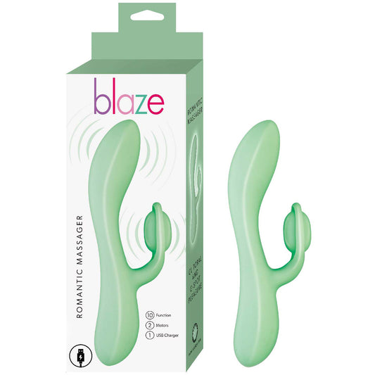 Blaze Romantic Massager Aqua | 782631321920 | Available at EroticWarehouse.com