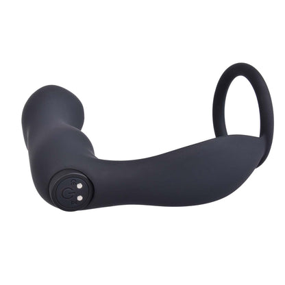 Ass-Sation Remote Contoured Anal Plug Black | 782631322002 | Available at EroticWarehouse.com