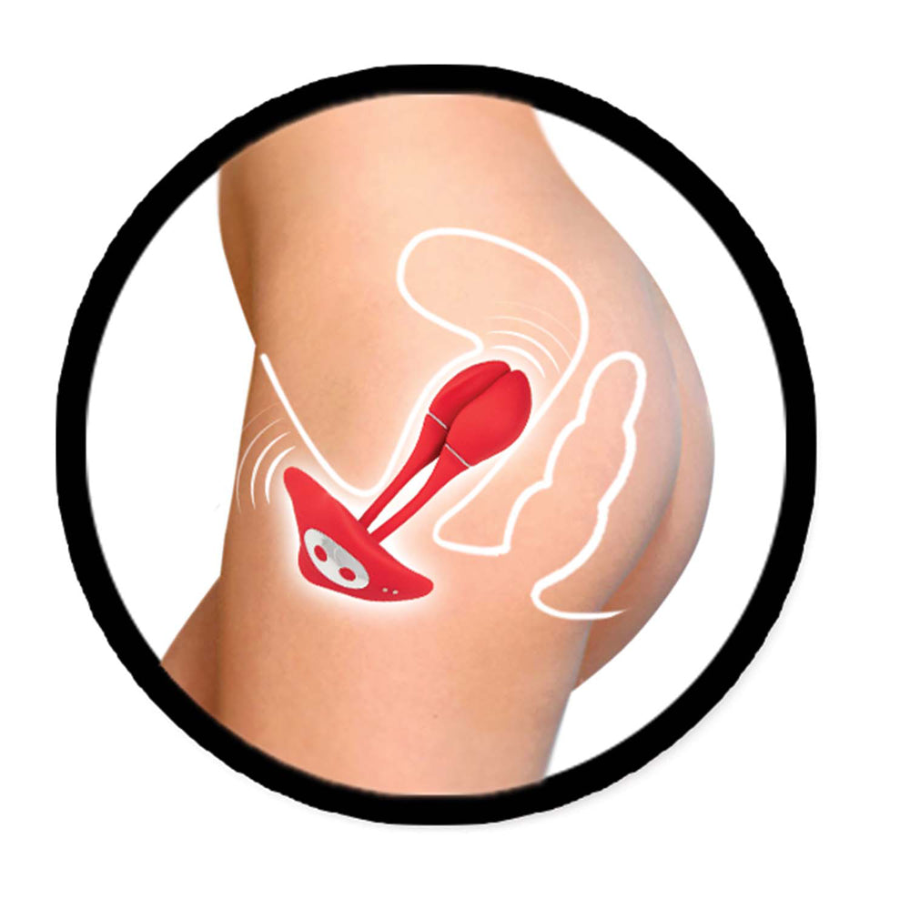 The Beat Intimate Ero-Vibe Red | 782631322217 | Available at EroticWarehouse.com
