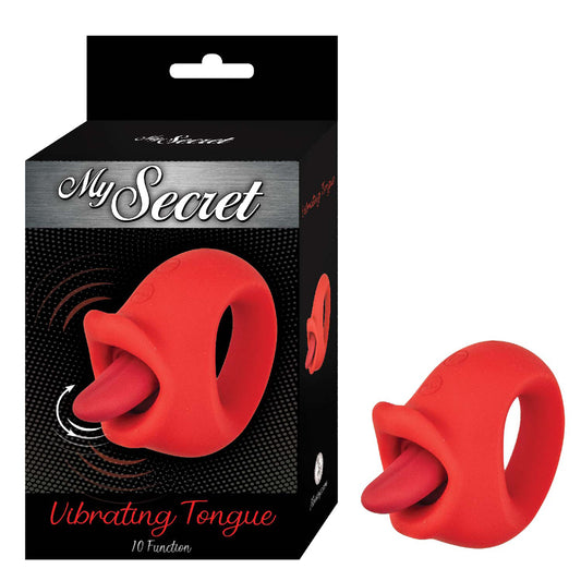 My Secret Vibrating Tongue Red | 782631322521 | Available at EroticWarehouse.com