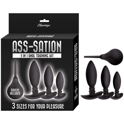 Ass-Sation 3 In 1 Training Kit | 782631322903 | Available at EroticWarehouse.com