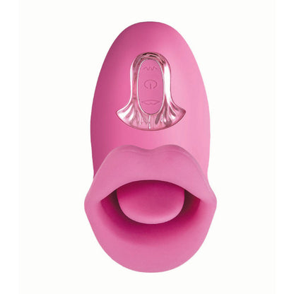 Clit-Tastic Tongue Licking Lover Pink | 782631323115 | Available at EroticWarehouse.com