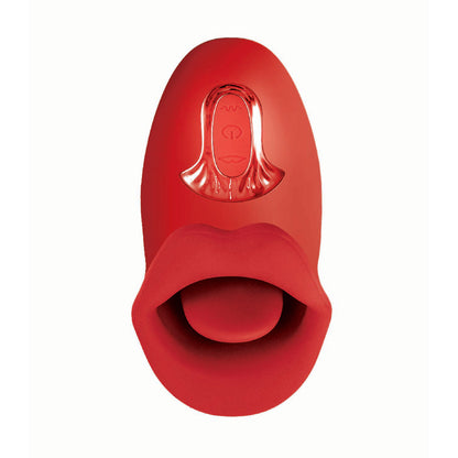 Clit-Tastic Tongue Licking Lover Red | 782631323122 | Available at EroticWarehouse.com