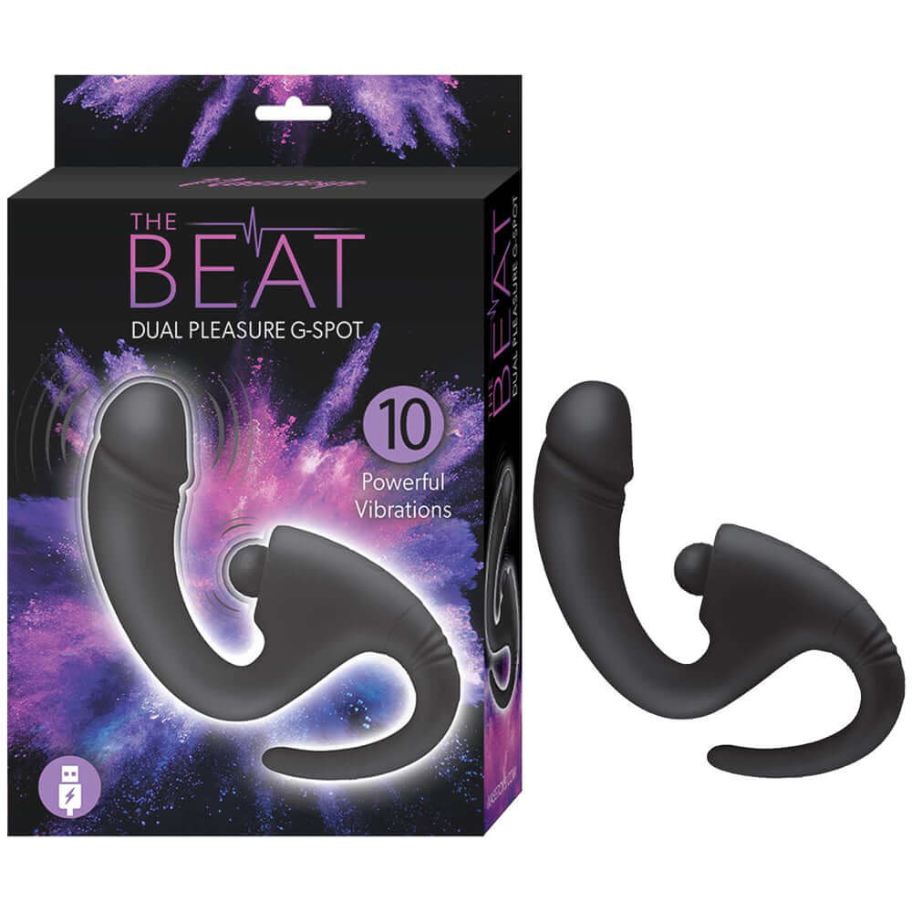 The Beat Dual Pleasure G-Spot Black | 782631323719 | Available at EroticWarehouse.com