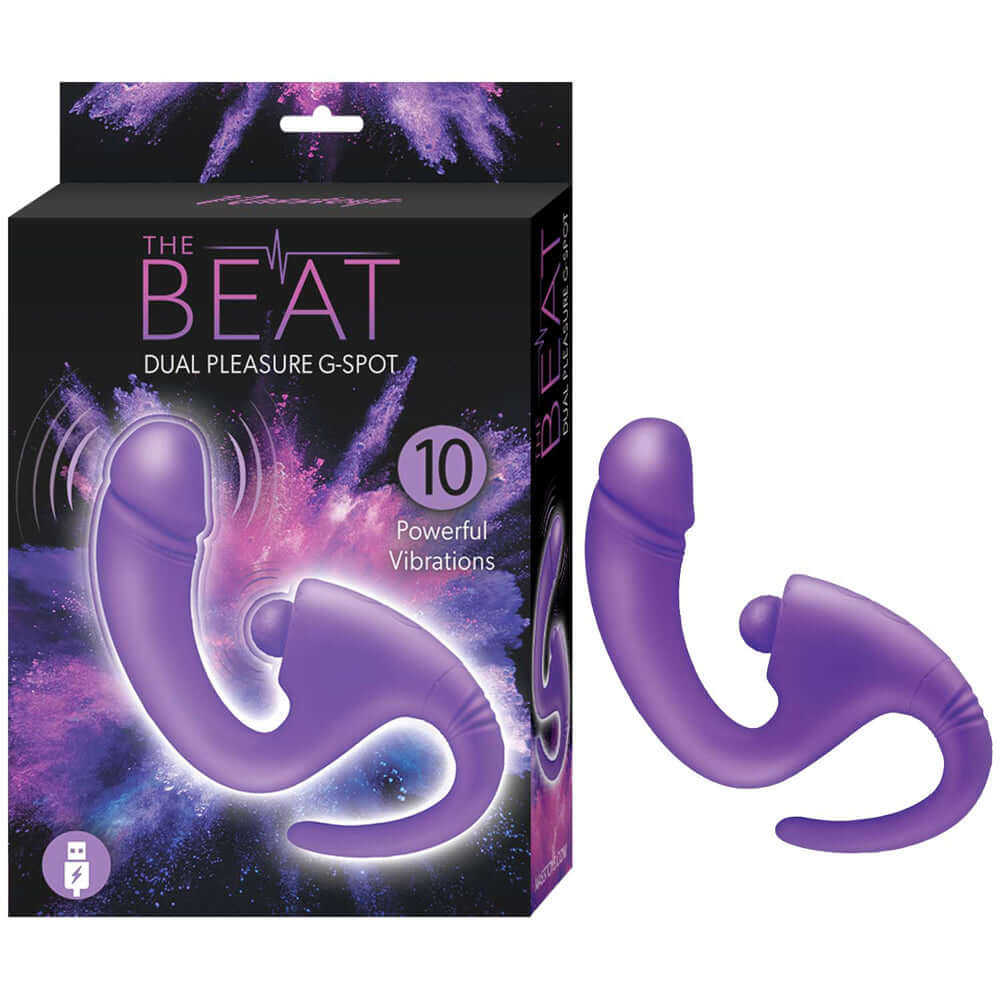 The Beat Dual Pleasure G-Spot Purple | 782631323726 | Available at EroticWarehouse.com
