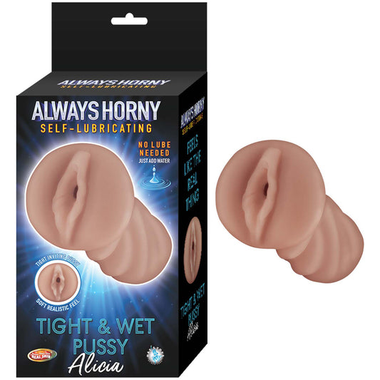 Always Horny Self-Lubricating Masturbator Alicia Brown | 782631325126 | Available at EroticWarehouse.com