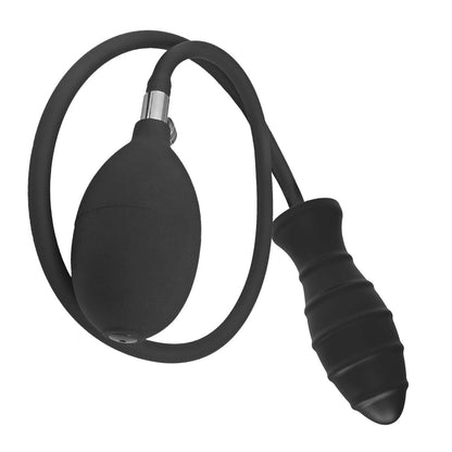 Atomic Inflatable Intermediate Plug Black | 782631325607 | Available at EroticWarehouse.com