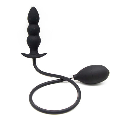 Atomic Inflatable Advanced Plug Black | 782631325706 | Available at EroticWarehouse.com