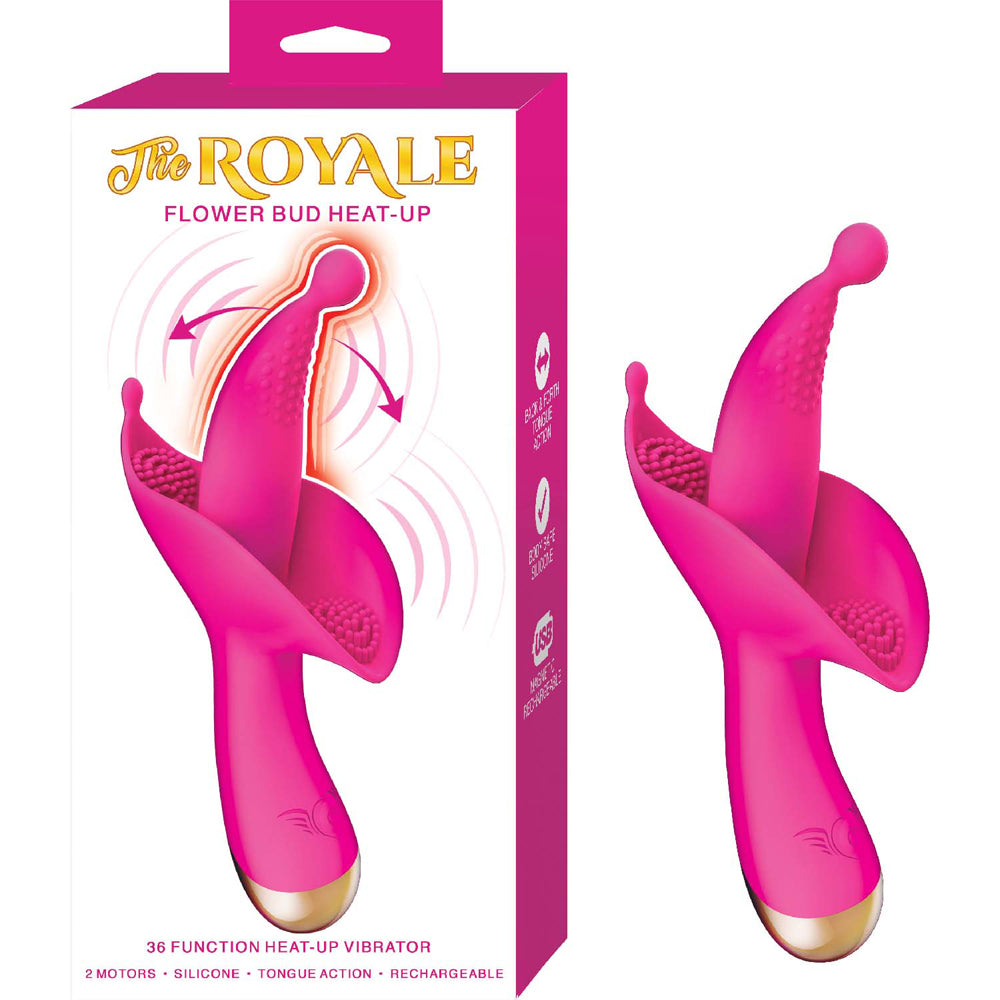 The Royale Flower Bud Heat-Up Pink | 782631326901 | Available at EroticWarehouse.com