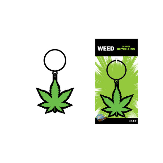 Green Leaf Keychain | 785571086836 | Available at EroticWarehouse.com