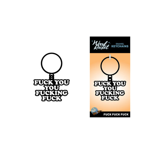Fuck Fuck Fuck Key Chain | 785571086973 | Available at EroticWarehouse.com