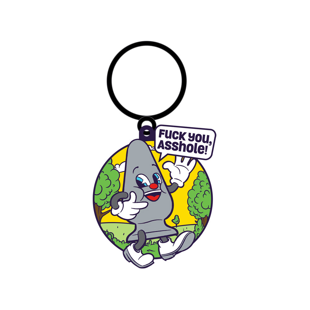 Fuck Buddies Fuck You Asshole Keychain | 785571087093 | Available at EroticWarehouse.com