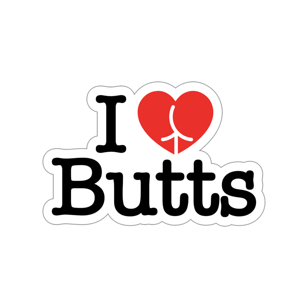 I Love Butts Pin | 785571087796 | Available at EroticWarehouse.com