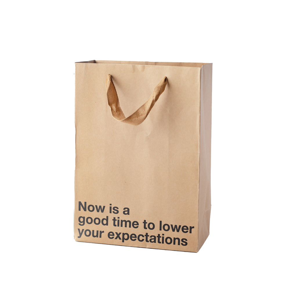 Now Is A Good Time To Lower Your Expectations 3-Pack Bag | 786368850210 | Available at EroticWarehouse.com