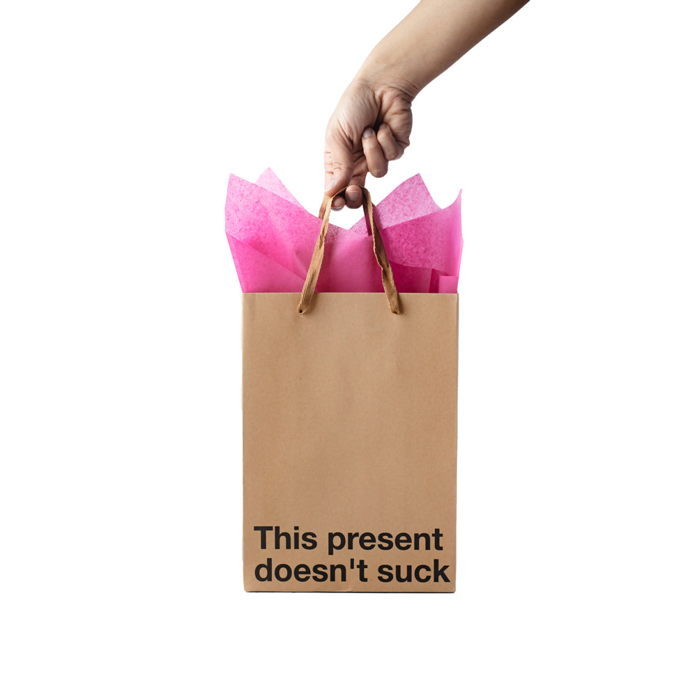 This Present Doesn't Suck 3-Pack Bag | 786368850227 | Available at EroticWarehouse.com