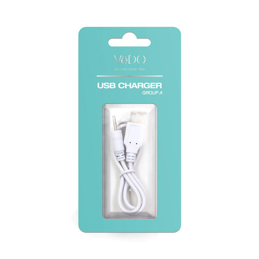 Vedo USB Charger A | 789185756895 | Available at EroticWarehouse.com