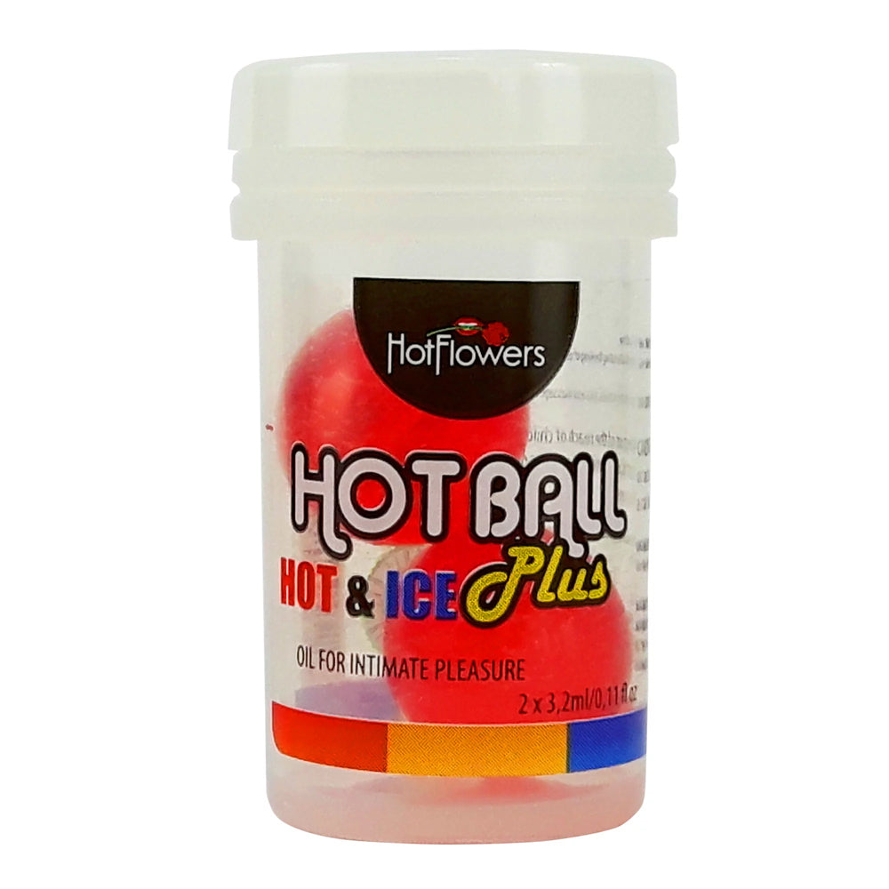 Hot Ball Plus Hot 2Pk | 7898736603939 | Available at EroticWarehouse.com