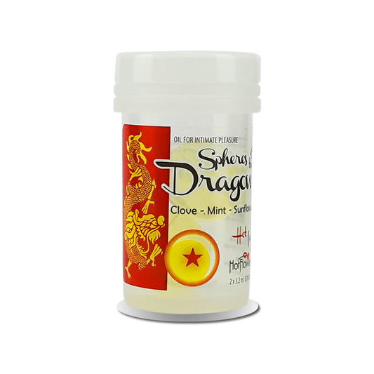 Massage Oil Hot Ball Spheres Of The Dragon 2Pk | 7898736604912 | Available at EroticWarehouse.com