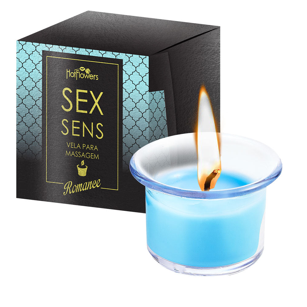 Body Scented Massage Candle Sexsens Romance Fragance 20g | 7898911442391 | Available at EroticWarehouse.com