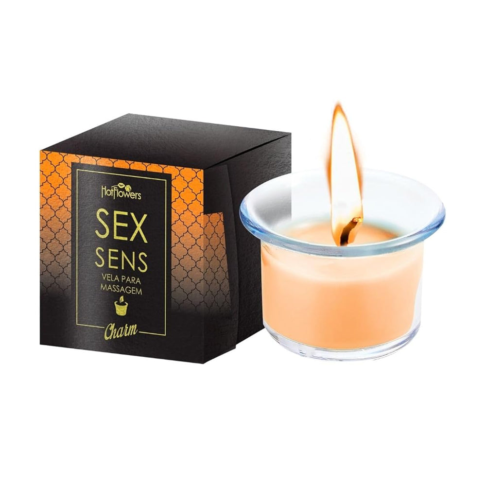 Body Scented Massage Candle Sexsens Charm Fragrance 20G | 7898911442407 | Available at EroticWarehouse.com