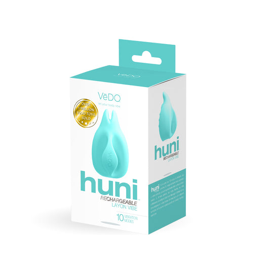 Huni Rechargeable Finger Vibe Tease Me Turquoise | 792816281529 | Available at EroticWarehouse.com