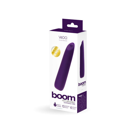 Boom Rechargeable Ultra Vibe Purple | 792816281598 | Available at EroticWarehouse.com