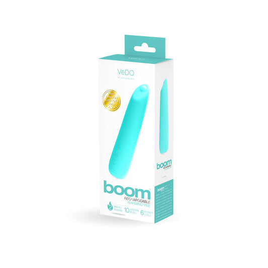 Boom Rechargeable Ultra Vibe Turquoise | 792816281604 | Available at EroticWarehouse.com