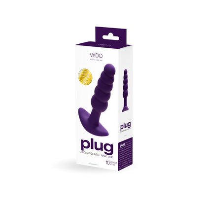 Plug Rechargeable Anal Plug Perfectly Purple | 792816281628 | Available at EroticWarehouse.com