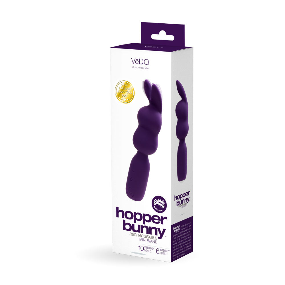 Hopper Rechargeable Mini Vibe Purple | 792816281673 | Available at EroticWarehouse.com