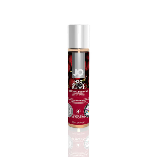 JO H2O Flavored Lubricant Cherry Burst 1 oz. | 796494101162 | Available at EroticWarehouse.com