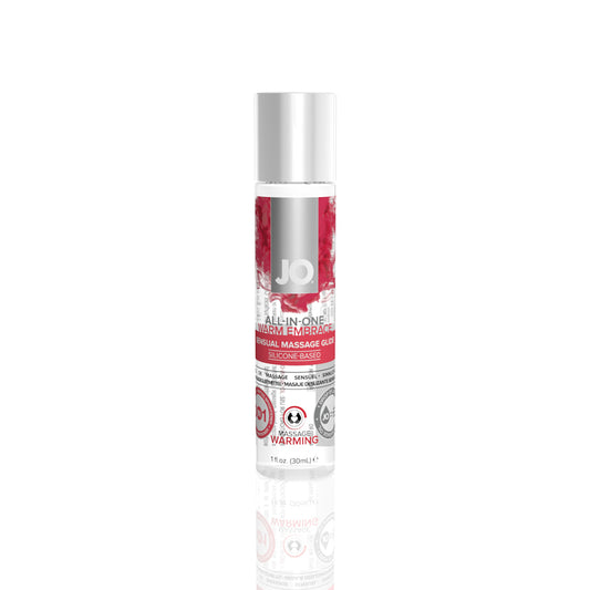 JO All-In-One Massage Glide Warming 1 oz. | 796494101483 | Available at EroticWarehouse.com