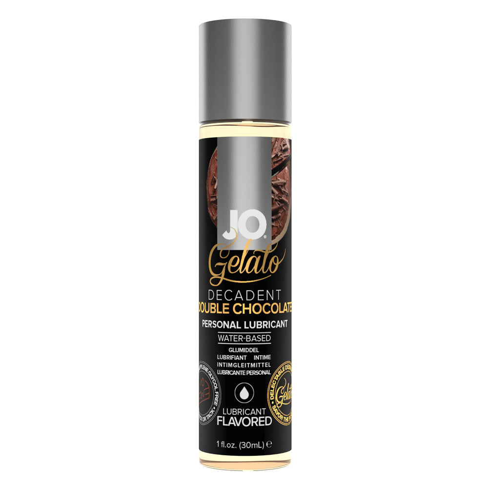 Jo Gelato Decadent Double Chocolate 1 oz. | 796494105894 | Available at EroticWarehouse.com