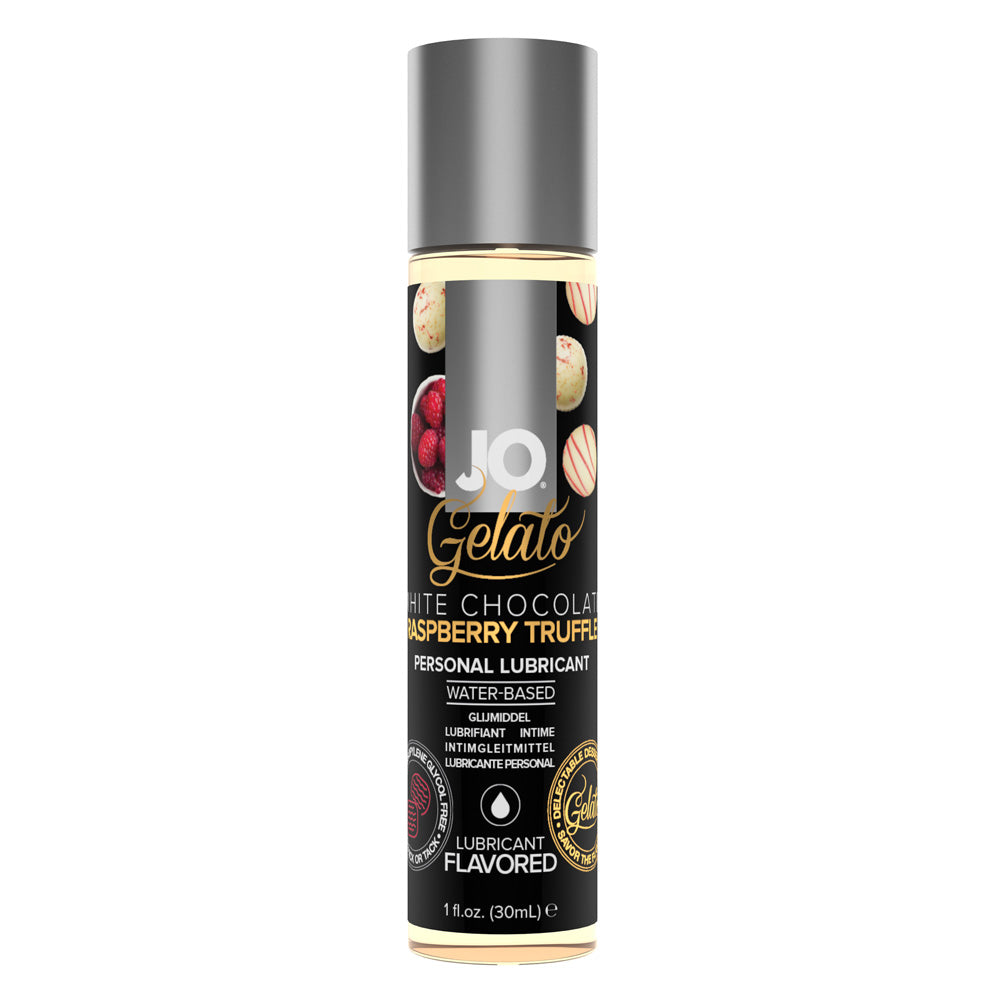 Jo Gelato White Chocolate Raspberry 1 Oz. | 796494105900 | Available at EroticWarehouse.com