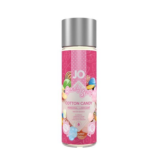 Jo H2O Cotton Candy Lubricant 2 oz. | 796494106310 | Available at EroticWarehouse.com