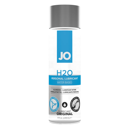 JO H2O Lubricant Original 8 oz. | 796494400364 | Available at EroticWarehouse.com