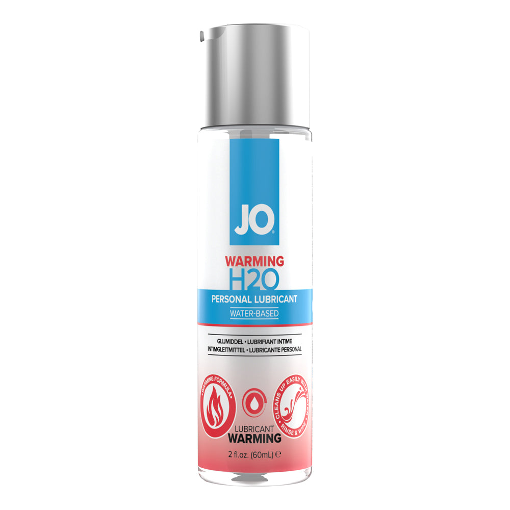 JO H2O Lubricant Warming 2 oz. | 796494400807 | Available at EroticWarehouse.com