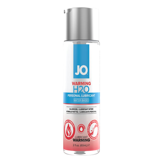 JO H2O Lubricant Warming 2 oz. | 796494400807 | Available at EroticWarehouse.com