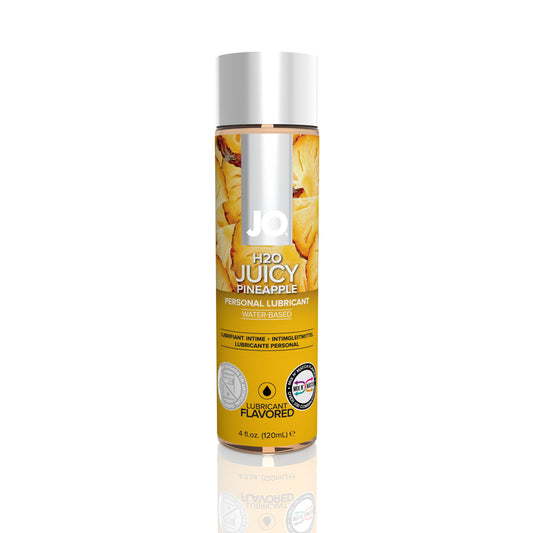 JO H2O Flavored Lubricant Juicy Pineapple 4 oz. | 796494401729 | Available at EroticWarehouse.com