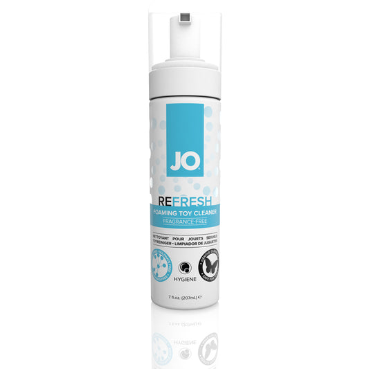 JO Refresh Foaming Toy Cleaner 7 oz. | 796494402009 | Available at EroticWarehouse.com