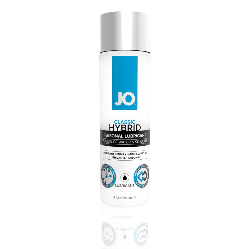 JO Hybrid Lubricant 8oz. | 796494402030 | Available at EroticWarehouse.com
