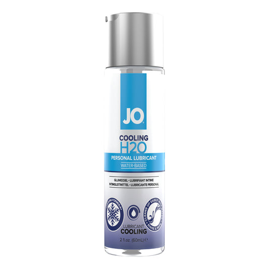 JO H2O Lubricant Cooling 2 oz. | 796494402061 | Available at EroticWarehouse.com