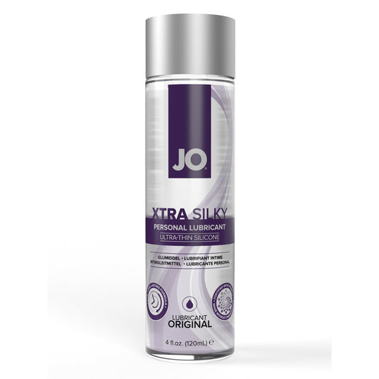 Jo Xtra Silky Thin Silicone 4 oz. | 796494404843 | Available at EroticWarehouse.com