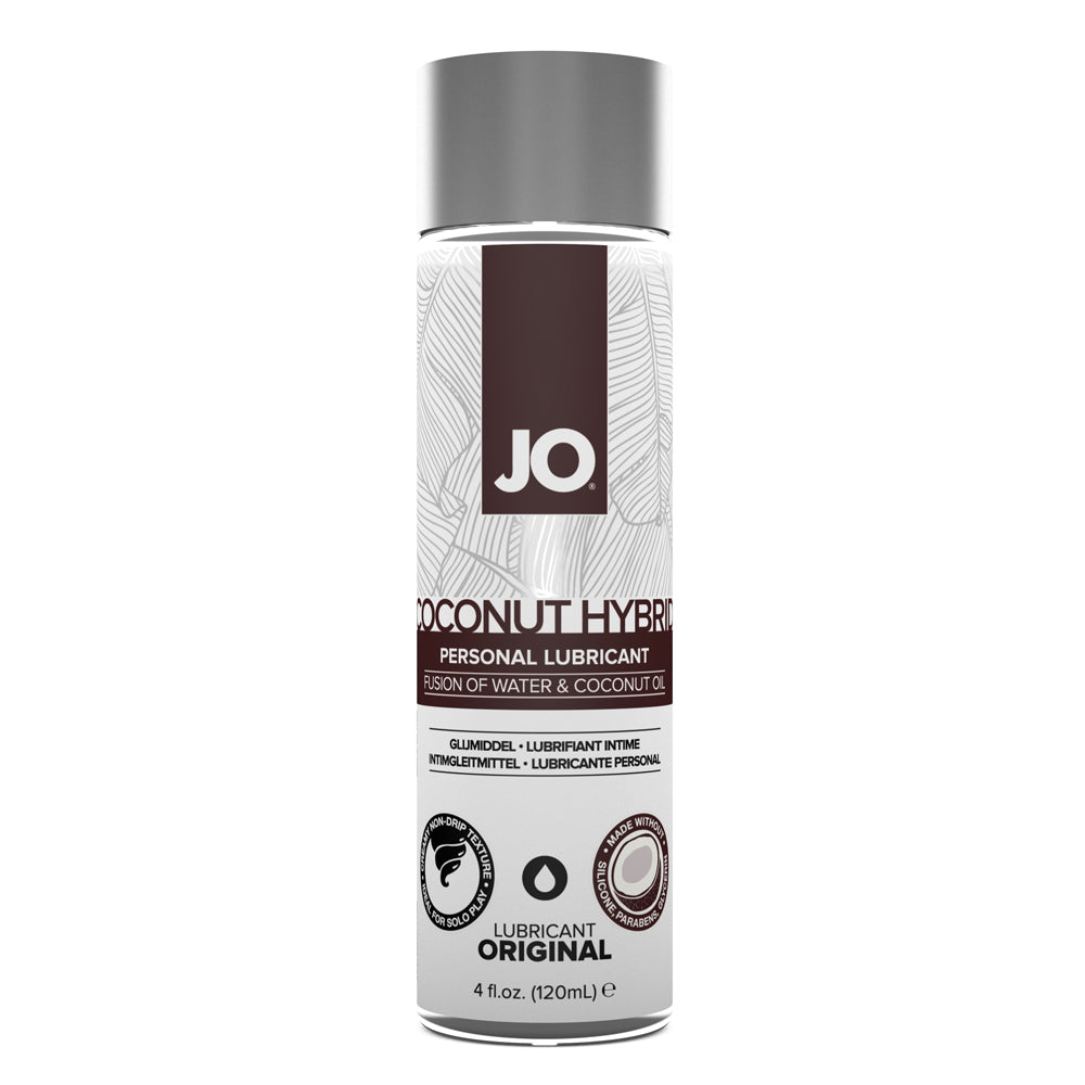 Jo Silicone Free Hybrid Lubricant With Coconut Original 4 oz. | 796494406564 | Available at EroticWarehouse.com